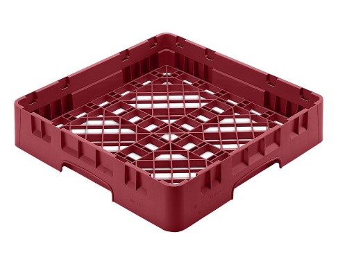 Camrack universÄlais grozs 500 x 500 mm trauku mazgÄjamajÄm maÅĄÄŦnÄm, Cambro, dzÄrvenes krÄsa, 500x500x(H)101mm