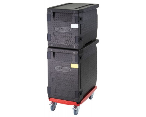 Camdolly ratiÅi Cam GoBox izolÄtÄm tvertnÄm, GN 1/1, Cambro, sarkana krÄsa, Sarkans, 692x426x(H)167mm