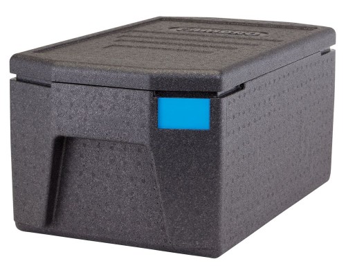 Cam GoBox izolÄts augÅĄÄjÄs ielÄdes konteiners, GN 1/1, 46 l, Cambro, Melns, 680x400x(H)321mm