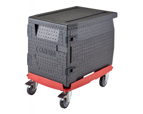 Cam GoBox izolÄta tvertne, ar priekÅĄÄjo iekrauÅĄanu, GN 1/1, 60 l, Cambro, GN 1/1, 60L, Melns, 640x440x(H)475mm