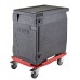 Cam GoBox izolēta tvertne, priekšējā iekraušana, GN 1/1, 86 l, Cambro, GN 1/1, 86L, Melns, 640x440x(H)625mm