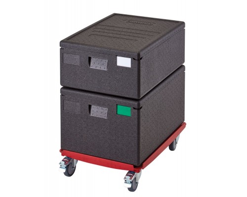 Cam GoBox izolÄcijas konteiners, augÅĄÄjÄ iekrauÅĄana, 600x400 mm, Cambro, 80 l, 80L, Melns, 690x490x(H)370mm