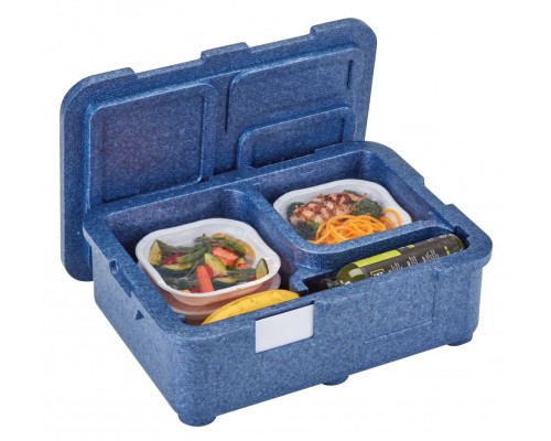 Cam GoBox 4 kameru izolācijas konteiners, Cambro, Zils, 480x350x(H)167mm