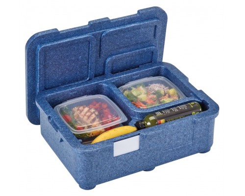 Cam GoBox 4 kameru izolācijas konteiners, Cambro, Zils, 480x350x(H)167mm