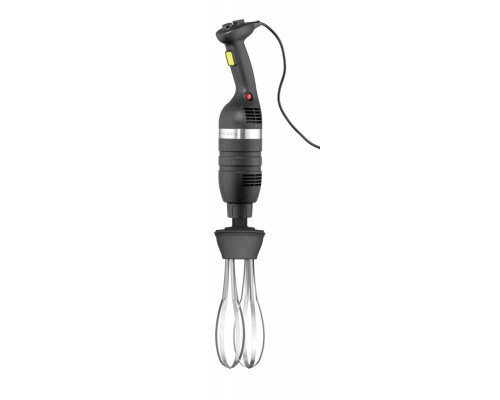 Set: Stick blender 350 with variable speed + whisk + wall-mounted rack, HENDI, Kitchen Line, Black, 230V/350W, ø100x110mm