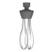 Set: Stick blender 350 with variable speed + whisk + wall-mounted rack, HENDI, Kitchen Line, Black, 230V/350W, ø100x110mm