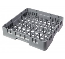 Trauku mazgājamās mašīnas trauku grozs Camrack 500 x 500 mm, pelēks, Cambro, pelēka krāsa, Gaiši pelēks, 500x500x(H)101mm