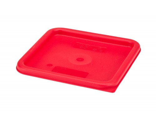 CamSquare konteinera vÄks no CAMBRO, Cambro, 5,7 l un 7,6 l tvertnei, sarkana krÄsa, Sarkans, 227x227x(H)16mm