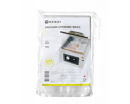 Vacuum cooking bags - 100 pcs, HENDI, 100 pcs., 150x250mm