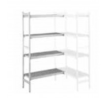 Shelving Angle Alu 2196x373 H.1740 mm 4 shelves Poly