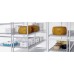 Shelving Angle Alu 3830x373 H.1740 mm 4 shelves Poly