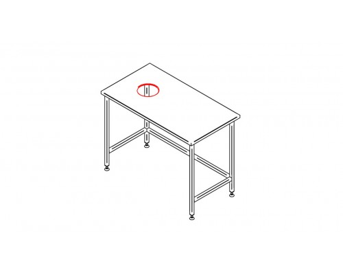 Atkritumu caurums ø 200 mm ja-200, Inox baltic, JA-200