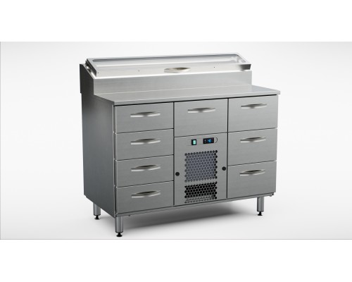 Cold counter ktl-1208, Inox baltic, KTL-1208