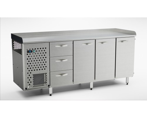 Pizza preparation cold cupboard pzk-2033, Inox baltic, PZK-2033