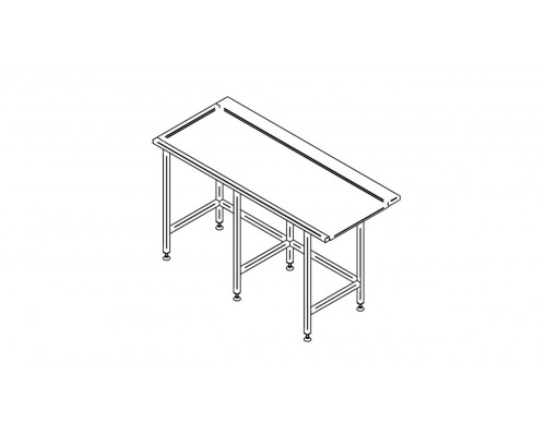 Stainless steel sorting table (1500-2900mm), Inox baltic, SL (1500-2900mm)