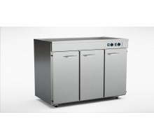 Karstais skapis ar izlietni ssk-1230, Inox baltic, SSK-1230