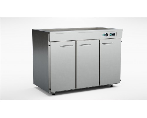 Hot cupboard with basin ssk-1230, Inox baltic, SSK-1230