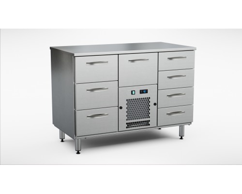 Cold cupboard for food tsk-1208, Inox baltic, TSK-1208