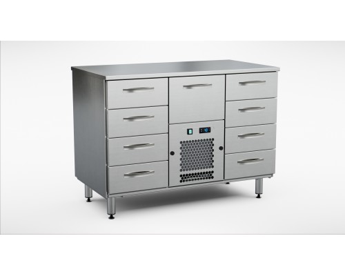 Cold cupboard for food tsk-1209, Inox baltic, TSK-1209