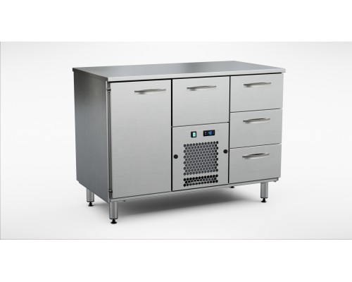 Cold cupboard for food tsk-1214, Inox baltic, TSK-1214