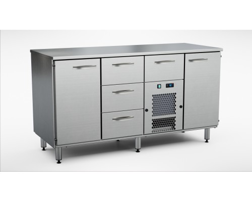 Cold cupboard for food tsk-1624, Inox baltic, TSK-1624