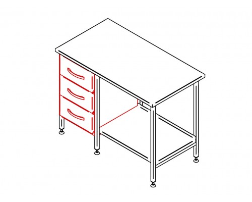 Atvilktņu bloks tj-3, Inox baltic, Tj-3