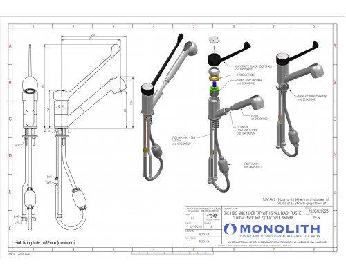 One hole tap, Monolith, R0201020225