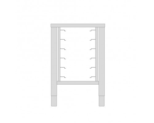 Table for Compact Steamer 6X 1/1 GN