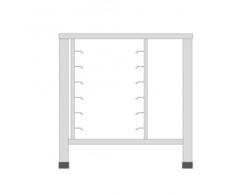 Table for Steamer 3X + 4X 1/1 GN