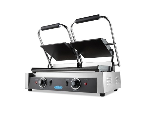 Contact Grill - Smooth - Double Grill Plate - 2 x 22cm