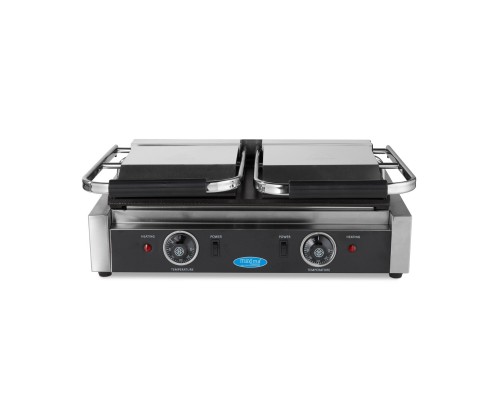 Contact Grill - Smooth - Double Grill Plate - 2 x 22cm