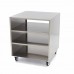 Stainless Steel Machine Table - 60 x 60cm - 120kg Load Capacity - on Wheels