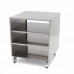 Stainless Steel Machine Table - 60 x 60cm - 120kg Load Capacity - on Wheels