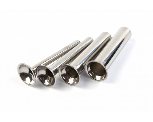 Sausage Filler Stainless Steel Tubes - Set of 4 Pieces