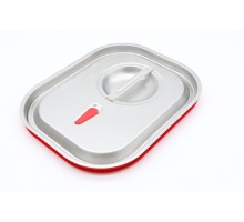 Gastronorm Lid - 1/2 GN - Stainless Steel - Airtight Seal