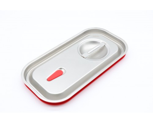 Gastronorm Lid - 1/3 GN - Stainless Steel - Airtight Seal