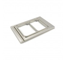 Menu Tray 227 x 178 mm - Small - 2 Compartments