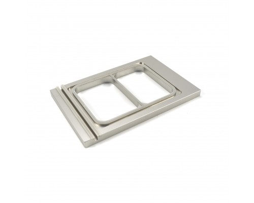 Menu Tray 227 x 178 mm - Small - 2 Compartments