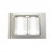 Menu Tray 227 x 178 mm - Small - 2 Compartments