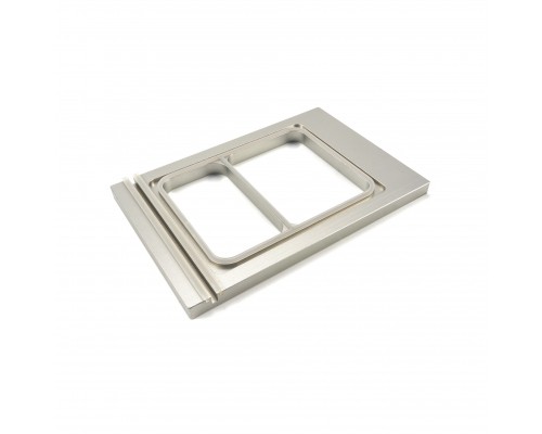 Menu Tray 225 x 175 mm - Small - 2 Compartments