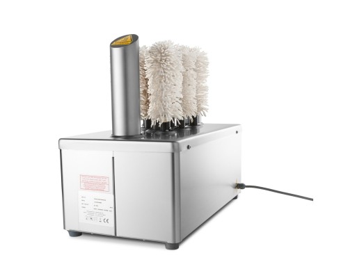 Glass Polisher - 8 Brushes - 600 Glasses/Hour