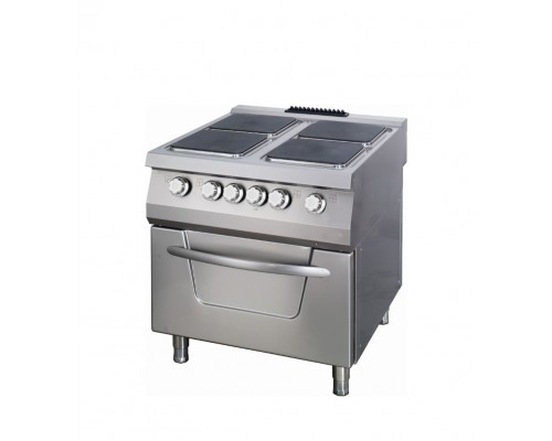 Premium Stove - 4 Burners - Double Unit - 90cm Deep - Electric