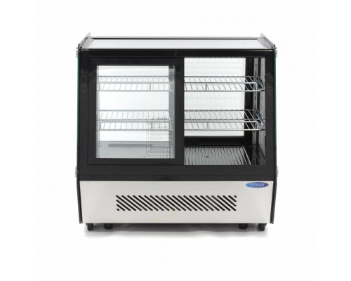 Display Fridge - 125L - 71cm - Front and Rear Sliding Doors