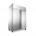 Fridge - 800L - 6 Adjustable Shelves - on Wheels - Stainless Steel