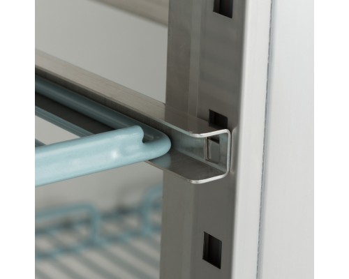 Freezer - 800L - 6 Adjustable Shelves - on Wheels -  incl Shelves