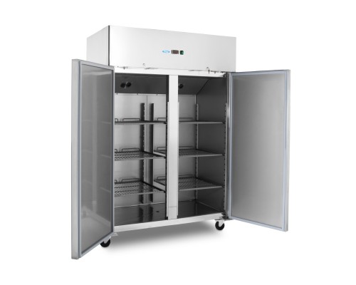 Freezer - 1200L - 6 Adjustable Shelves (2/1 GN) - on Wheels - incl Shelves