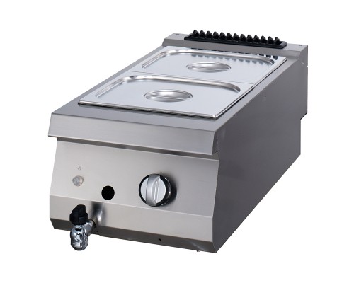 Premium Bain Marie - Single Unit - 90cm Deep - Gas