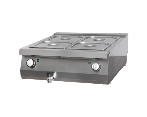 Premium Bain Marie - Double Unit - 90cm Deep - Electric