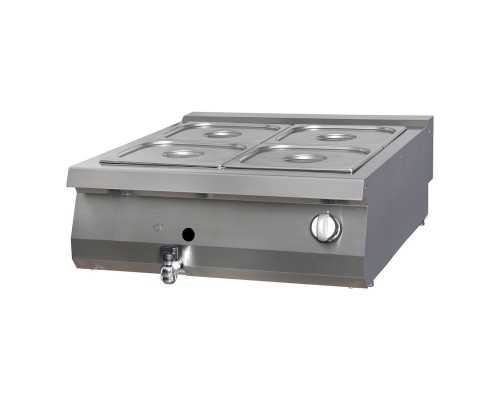 Premium Bain Marie - Double Unit - 90cm Deep - Gas