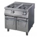 Premium Deep Fryer - 2 x 22L - Double Unit - 90cm Deep - with Drain Tap - Electric